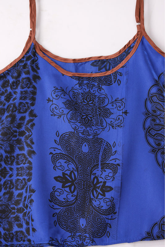 Valeire Women Premium 2pc BLUE Cami Set-VL-CAMI39-BLUE
