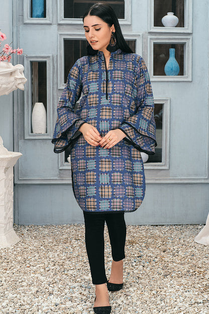 Printed Tunic Kurta with Lace FRK-058
