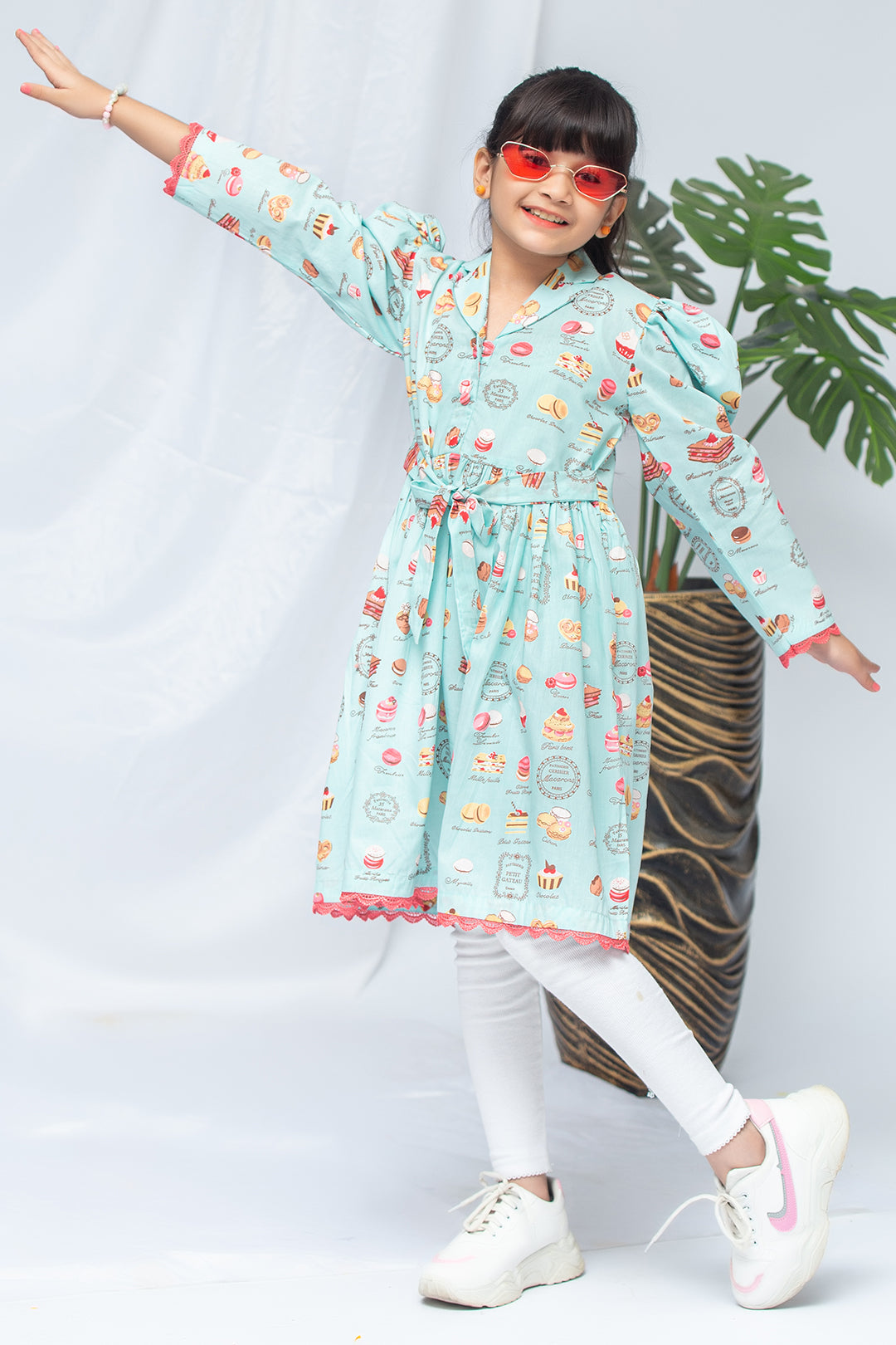 PRINTED FROCK SKU: FRK-040