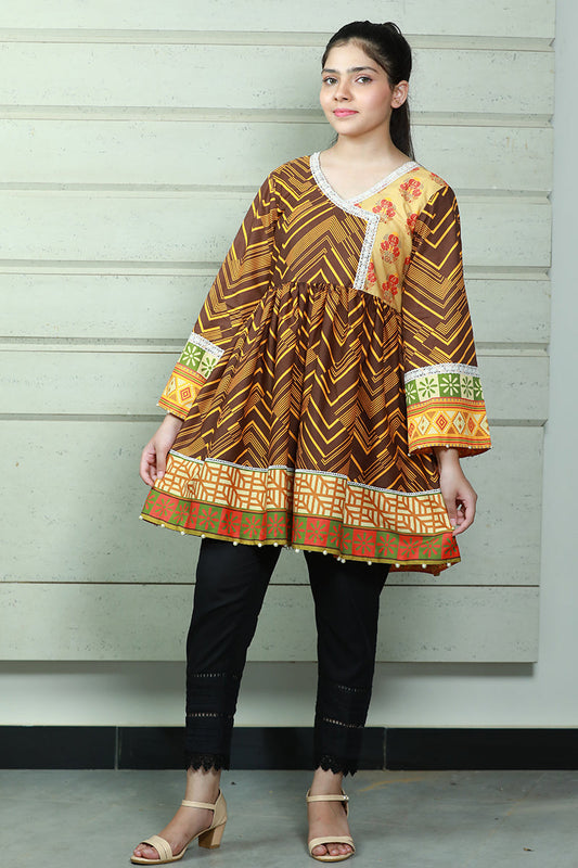 PFRK-005 PRINTED FROCK