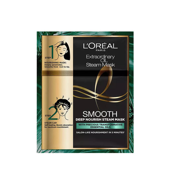 Loreal Smooth Deep Nourish Steam Mask Hair 20ml