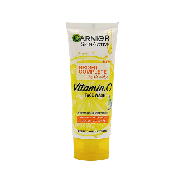 Garnier Bright Complete Vitamin C Face Wash 100ml