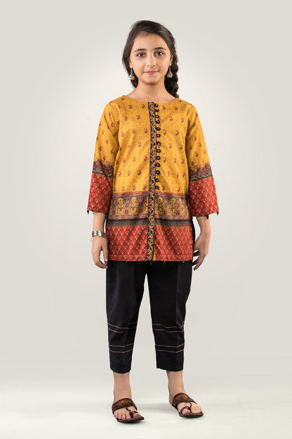PRKT-021 Digital Printed Lawn Shirt & Cotton Trouser