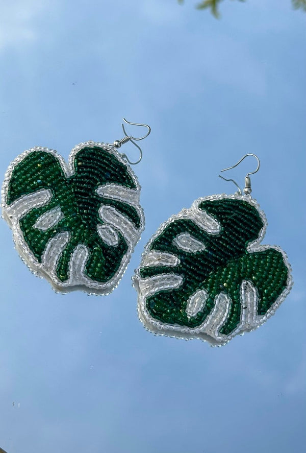 Monstera leaf