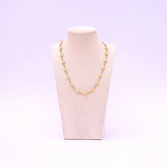 Wildflower White Necklace