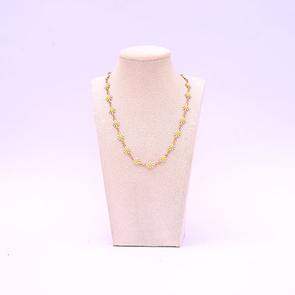 Wildflower White Necklace