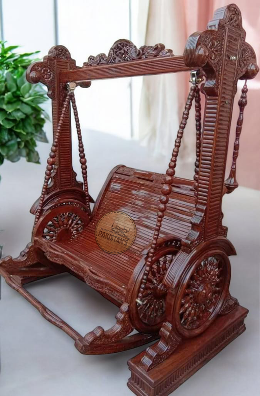 Wooden Ship Wheel Style Jhoola