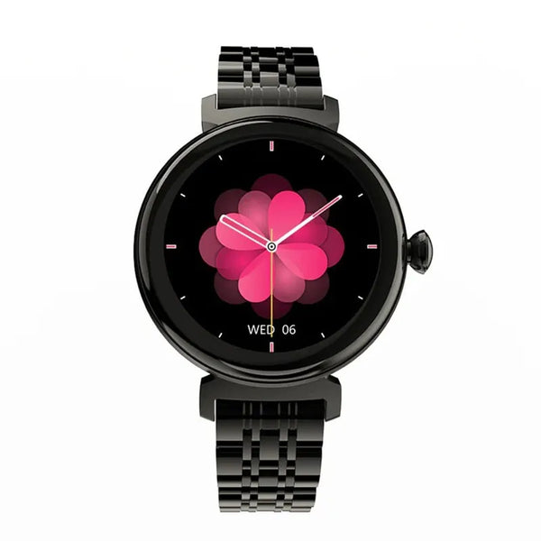 HiFuture Aura Genius Lady Smart Bluetooth Calling Watch with AMOLED 1.04? Display - Black
