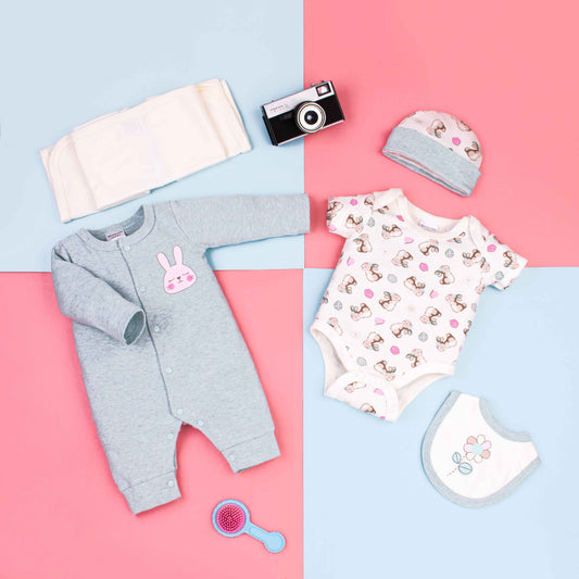 Wonder-Child 5 Piece Starter Set Baby Rabbit