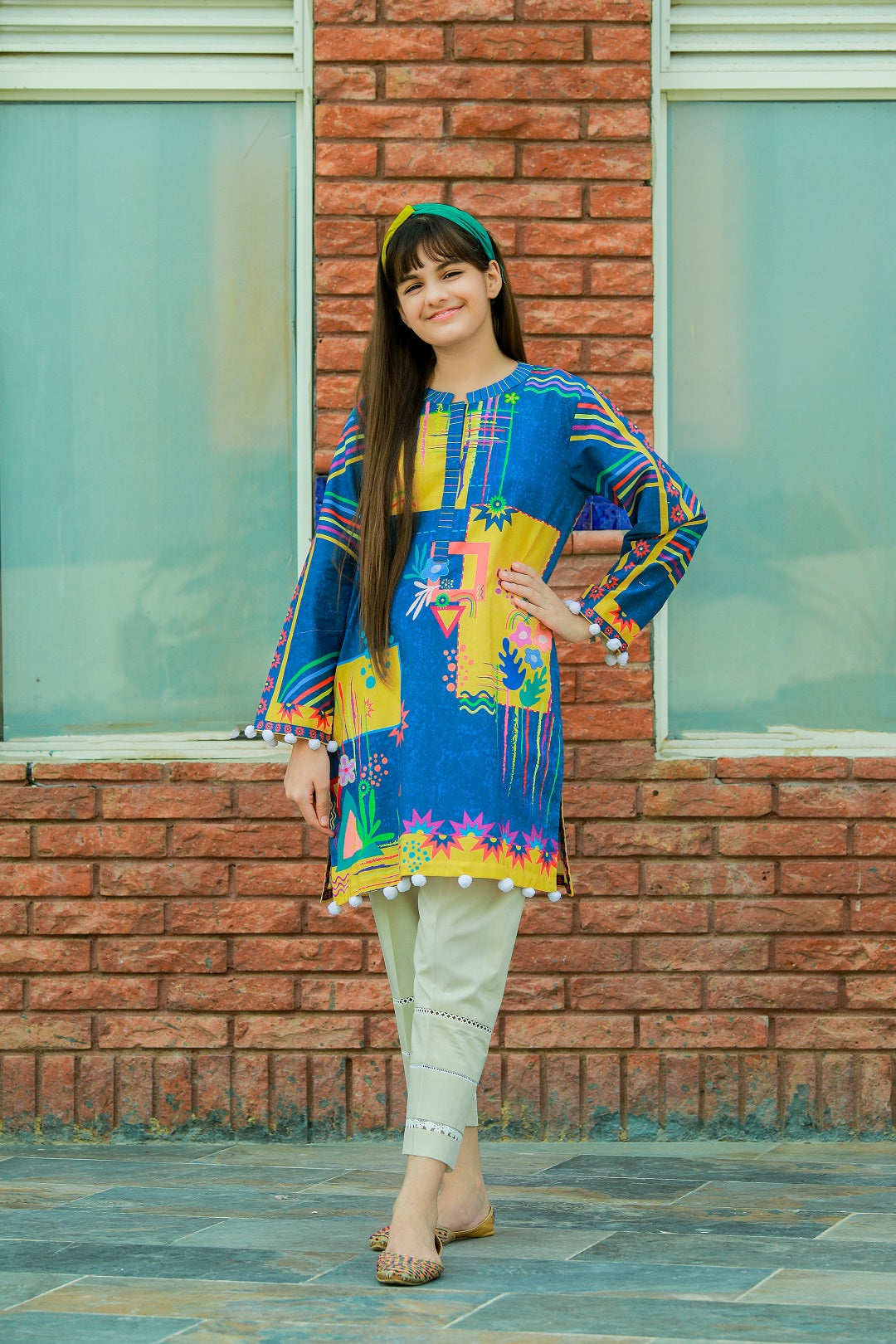 Digital Printed Lawn Shirt & Cotton Trouser