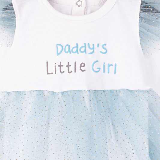 Baby Girl 2 Piece Toto Frock Blue Little Girl