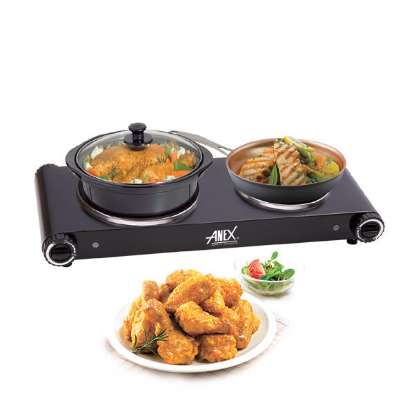 ANEX HOT PLATE DOUBLE AG-2062ON INSTALLMENT BY HOMECART WITH FREE SHIPPING AND FREE SURPRISE GIFT