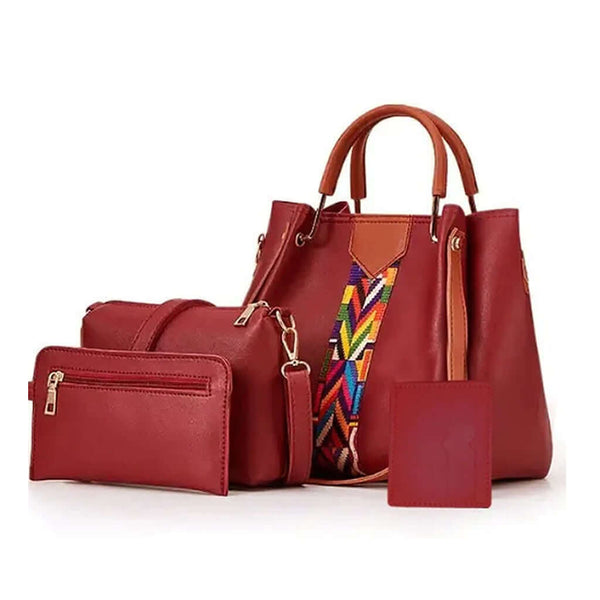 Bag X Capri 4 Pcs Maroon