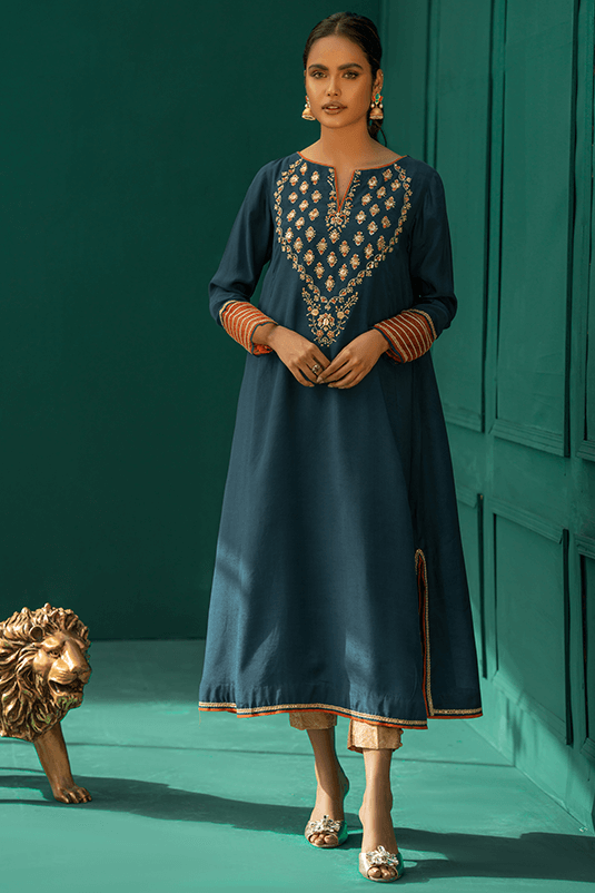 Zaaviay Stitched Eid Collection 2022  Yagaana (One Piece)