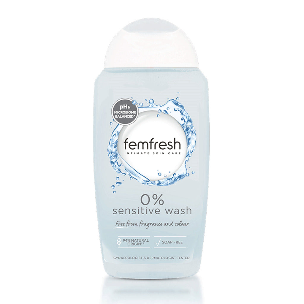 FEMFRESH 0% SENSITIVE WASH - 250 ML
