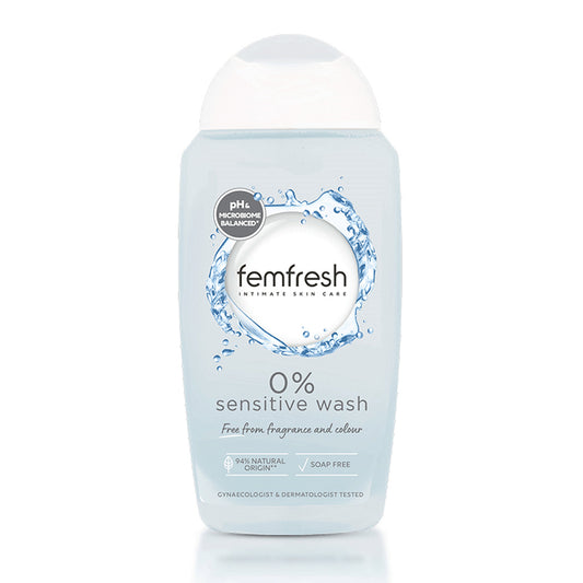 FEMFRESH 0% SENSITIVE WASH - 250 ML