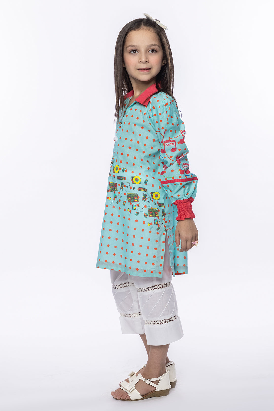 01 PCS Digital Printed Kurti SKU: MAC-031