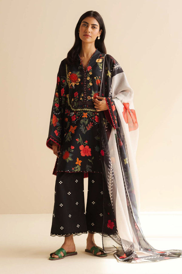 CoCo Prints By Zara Shah Jahan Unstitched 3 Piece Lawn Drop Two Collection'2025-05-A-Nyra