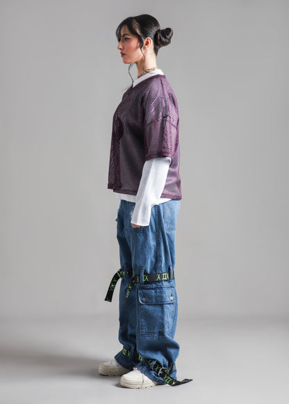 Construction Belt Cargo Denim Jeans