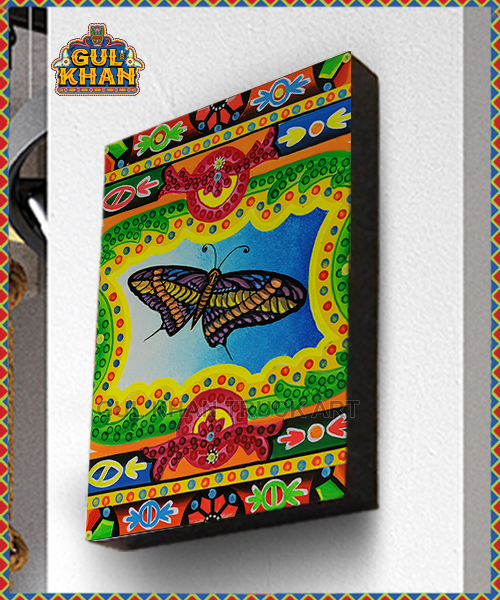 Printed Wall Frame Butterfly Design -2