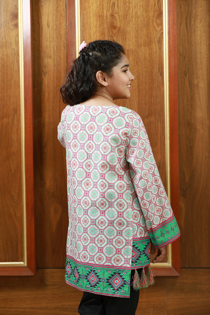 Digital Printed Lawn Shirt & Cotton Trouser