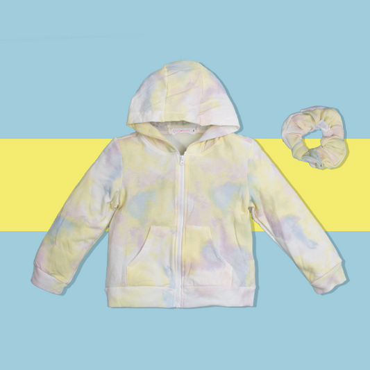 Young Hearts 2 Piece Tie & Dye Hoodie
