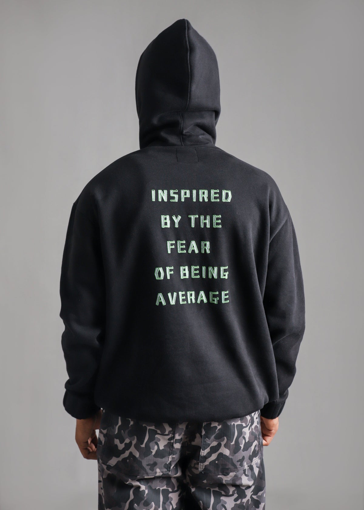 Fear of Being Average Hoodie