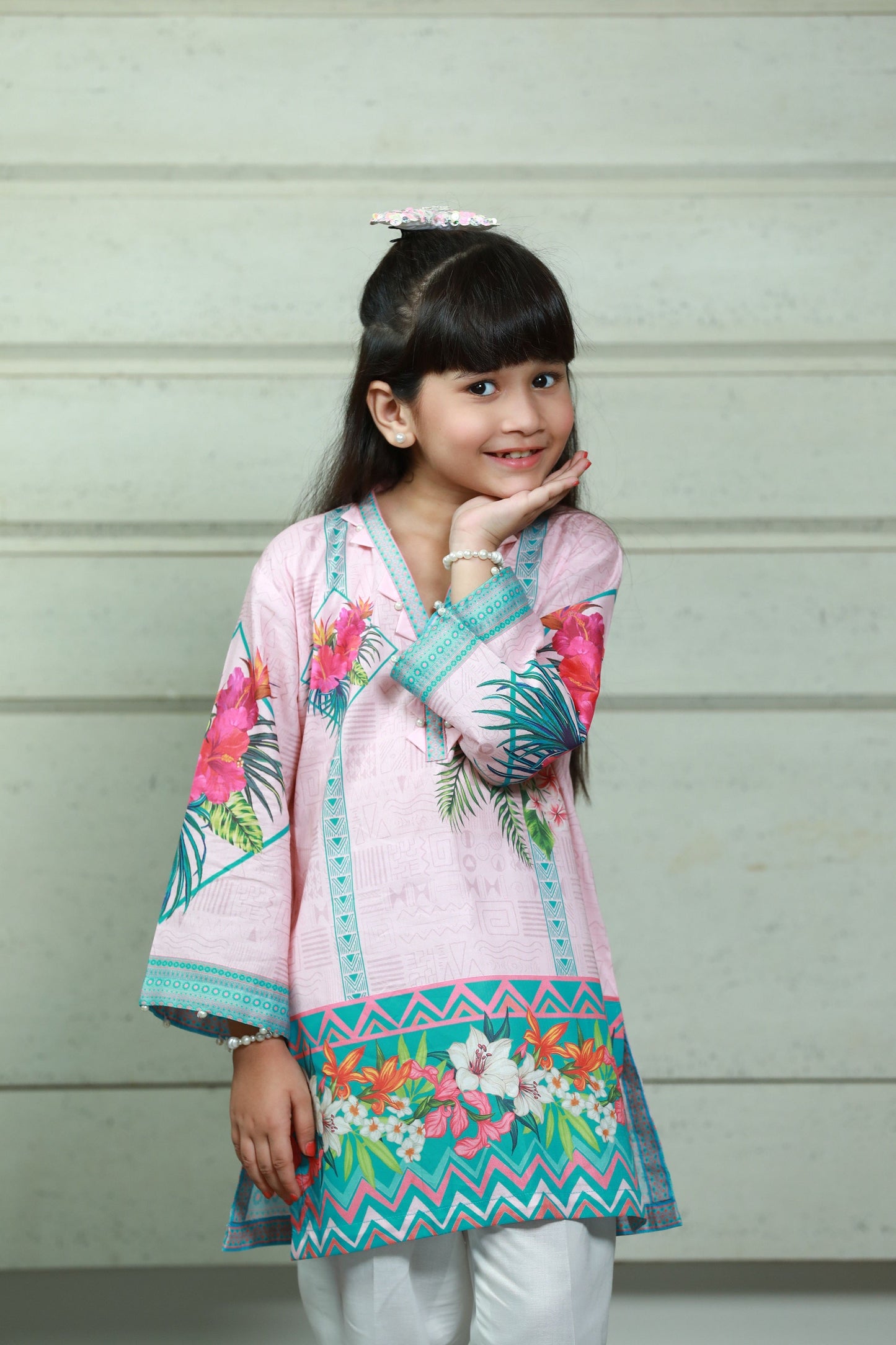 PRST-062 Digital Printed Lawn Shirt & Cotton Trouser