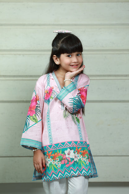 PRST-062 Digital Printed Lawn Shirt & Cotton Trouser