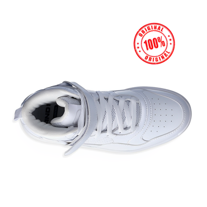 AND1 Kids White High-Top Basketball Sneaker