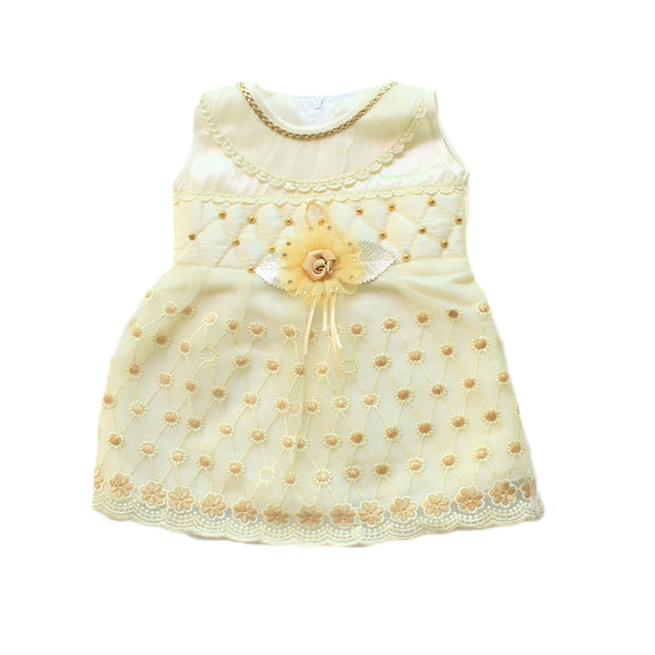 Baby fancy frock. Age 0 to 6 months. -6
