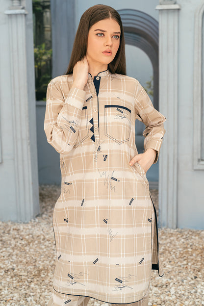 2 pc Printed Eastern Kurta Suit TG-015