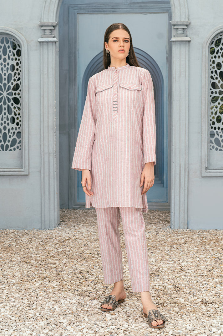 2 pc Yarn Dyed Kurta Suit TG-006