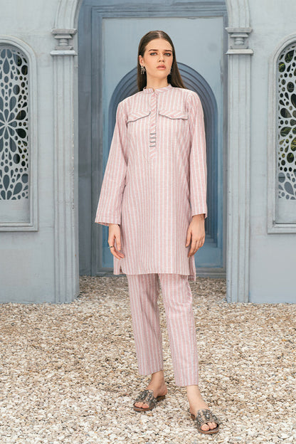 2 pc Yarn Dyed Kurta Suit TG-006