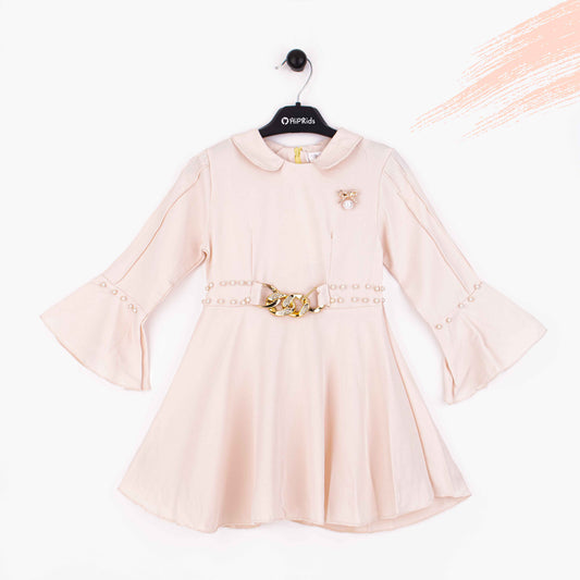 Girl Light Pink Fancy Clip Top