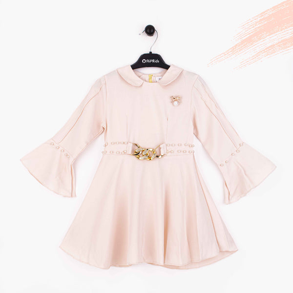 Girl Light Pink Fancy Clip Top