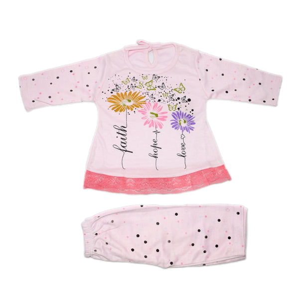 Baby printed dress. Age 0 to 6 months. -2