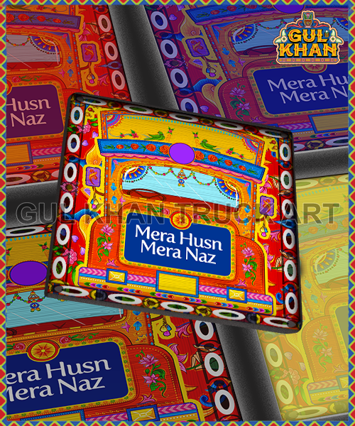 Mera Husn Mera Naaz Printed Coaster Design