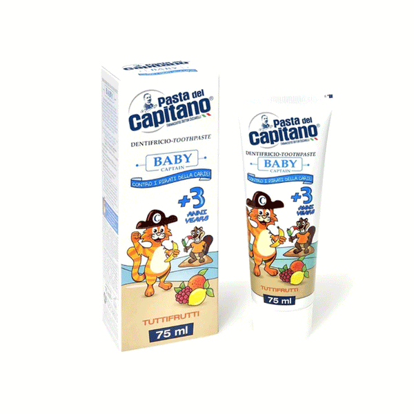 Pasta Del Capitano +3 Anni Years TuttifruttiTooth paste 75ml