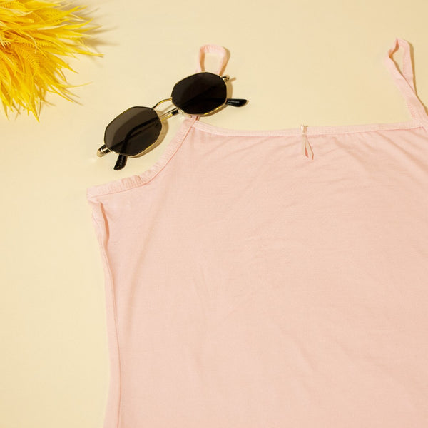 Camisole, Ultra Soft Viscose Lycra Slip, ORCHID PINK