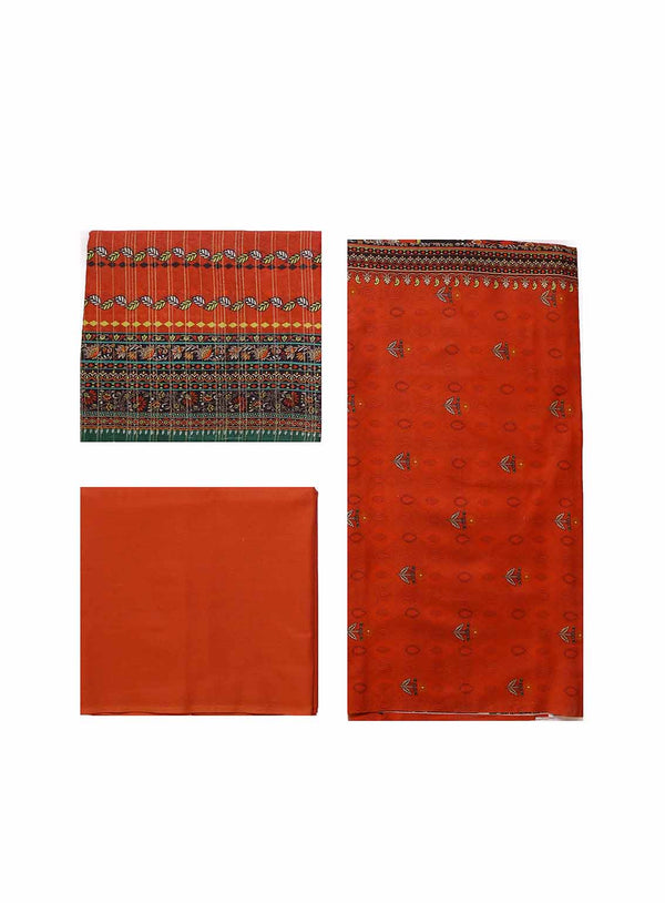 Classic Virsa By Imwaj Printed Jacquard Lawn 3 Piece Unstitched Suit IM25CV PJL-183