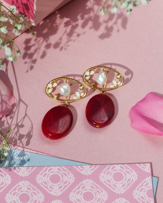 Rouge Earrings
