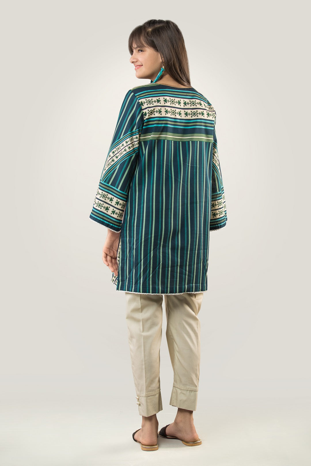 PRST-055 Digital Printed Lawn Shirt & Cotton Trouser