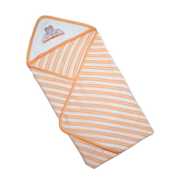 Embroided Baby swaddle, washable -3