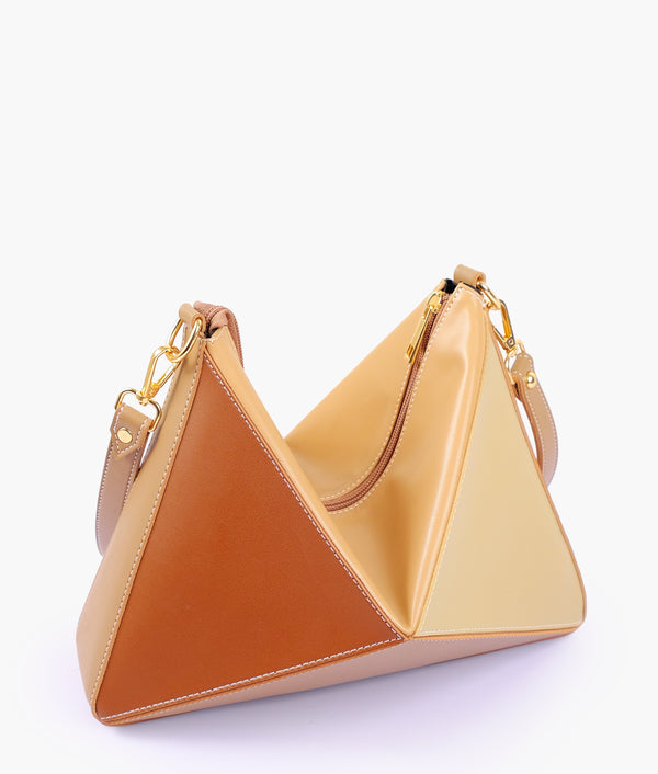 RTW Creation - Caramel triangle flex bag