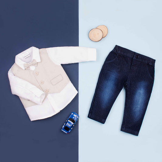 Wonder-Child 3 Piece Skin / Blue Formal Set