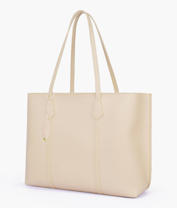 RTW Creation - Off-white luxe everyday tote
