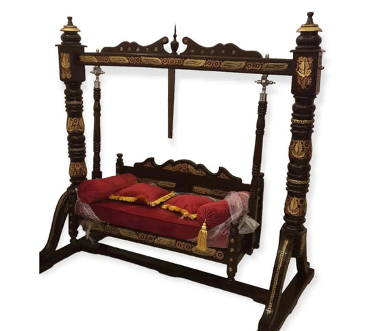 Handcrafted Wooden Swing Jhula