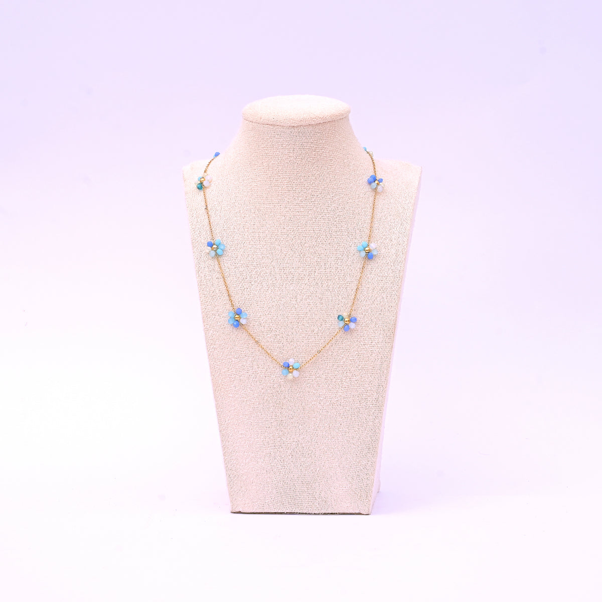 Blossom Trails Necklace Blue