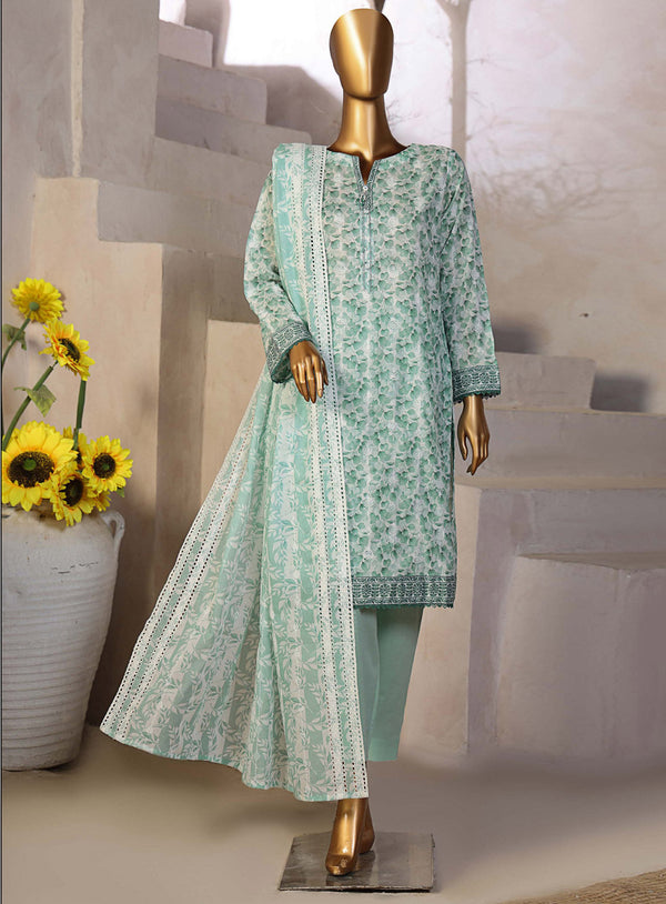 Dhagakari by HZ Textile Embroidered Lawn Suits Unstitched 3 Piece - HZ25DL DEC-994